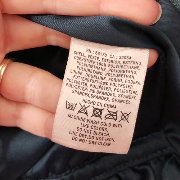 Anthropologie Cartonnier Green Faux Leather Jacket - Picture 6 of 8